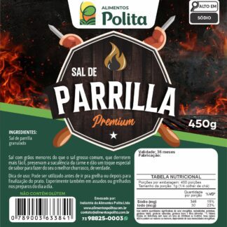 Sal de Parrilla - Dosador 450g