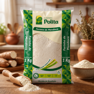 Farinha de Mandioca Polita - Fdx10un